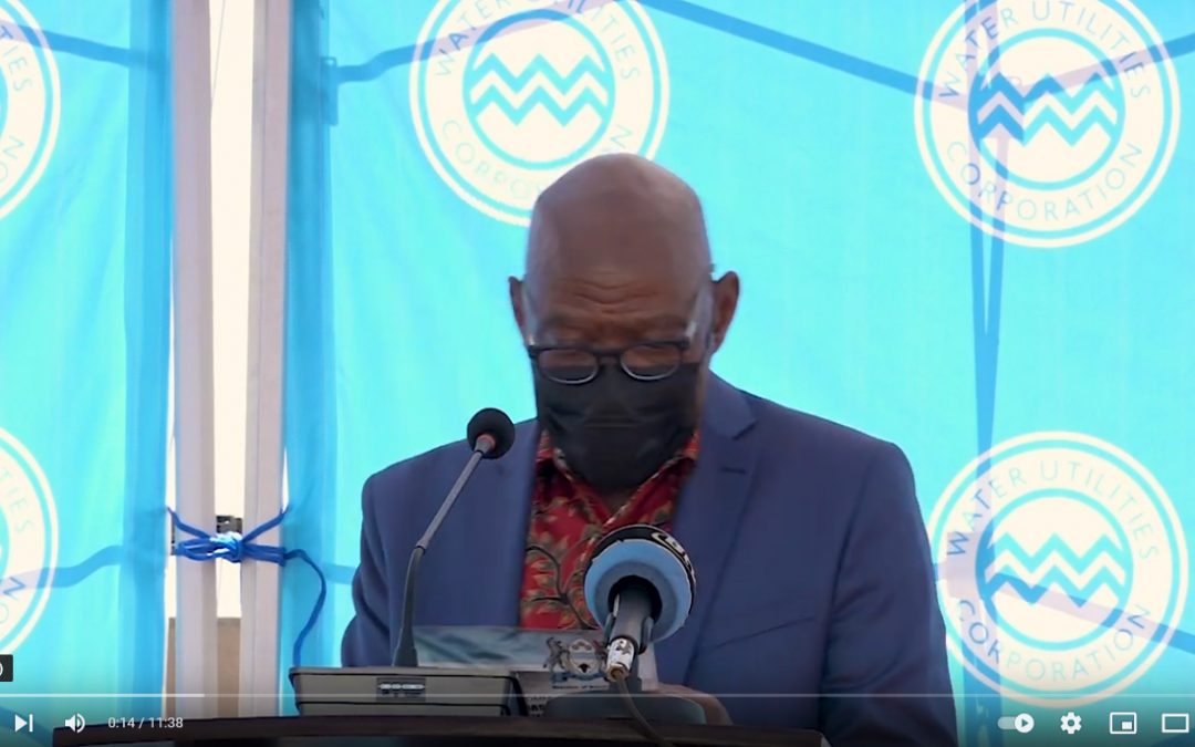 Mr Phiri speech 100km pipeline opening