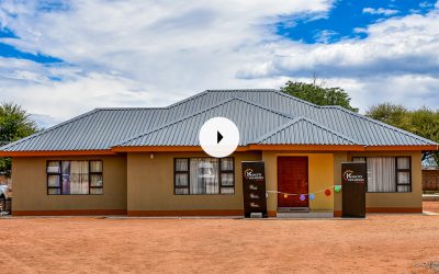 Khato Civils has built a house for a family in Leshibitse Village, Botswana.