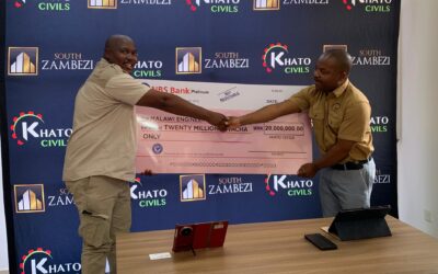 Khato Civils partners engineers body to support engineering excellence in Malawi